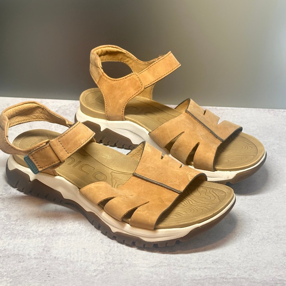 Bionica Leather Comfort Sandal Women's Size 10M Casual Walking Outdoor